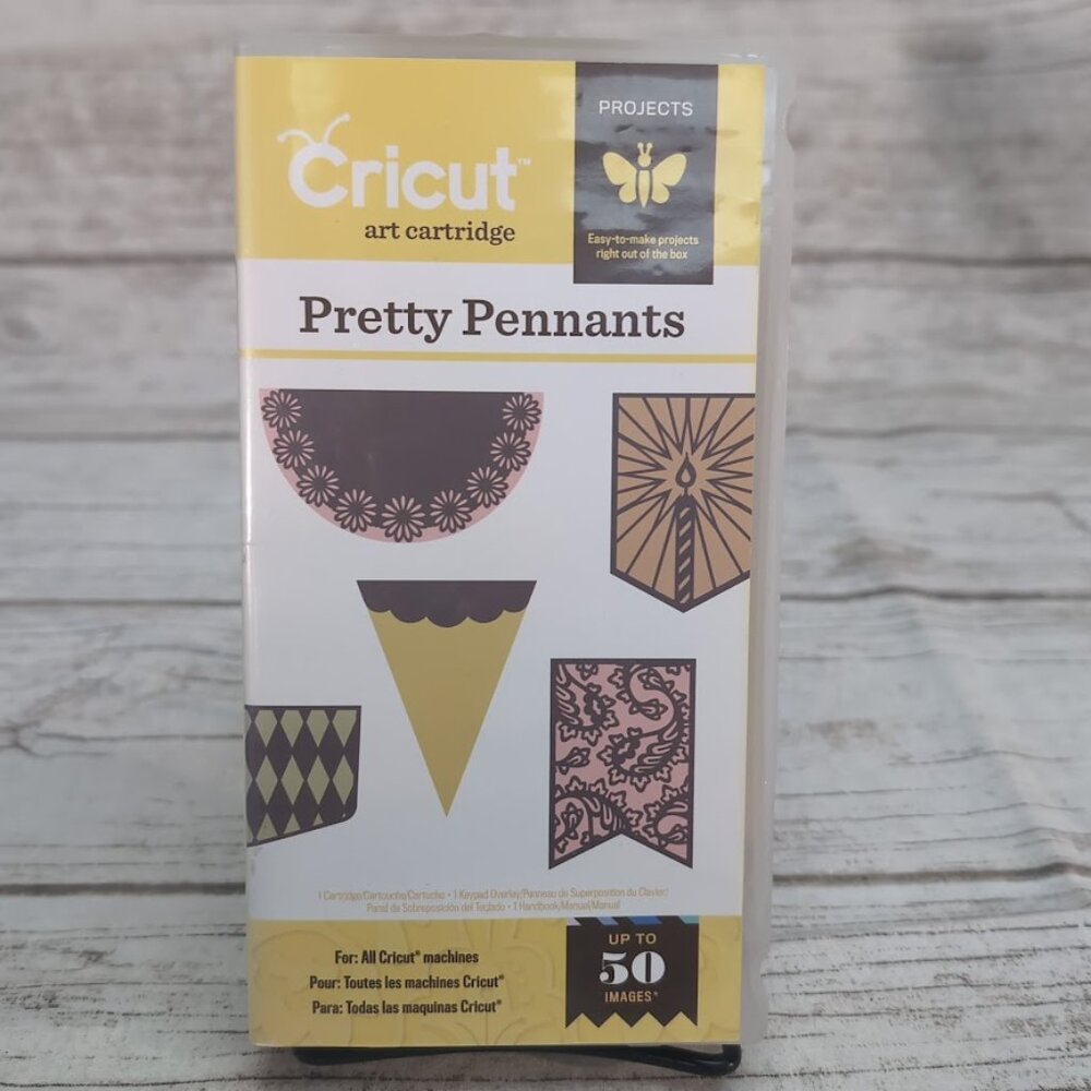 Cricut Pretty Pennants art cartridge - Complete